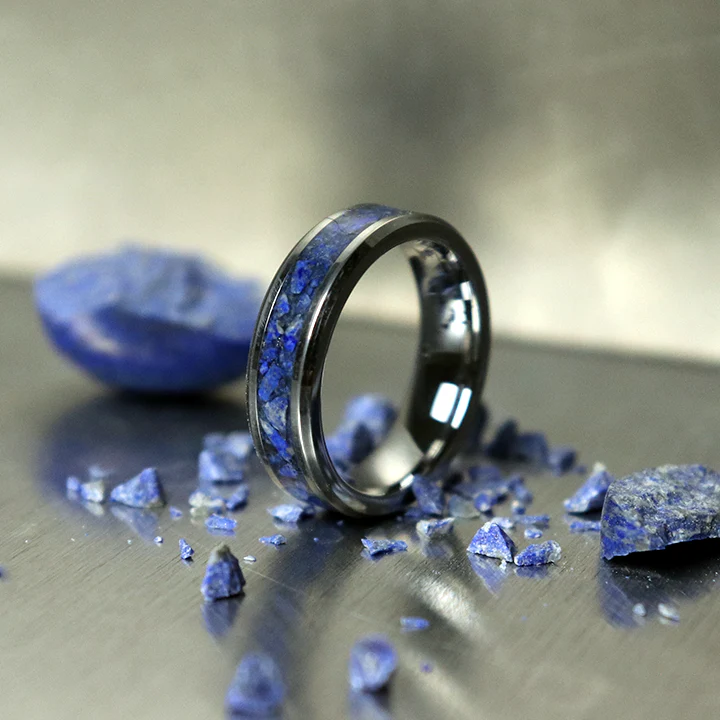 Blue Lapis Lazuli Ring