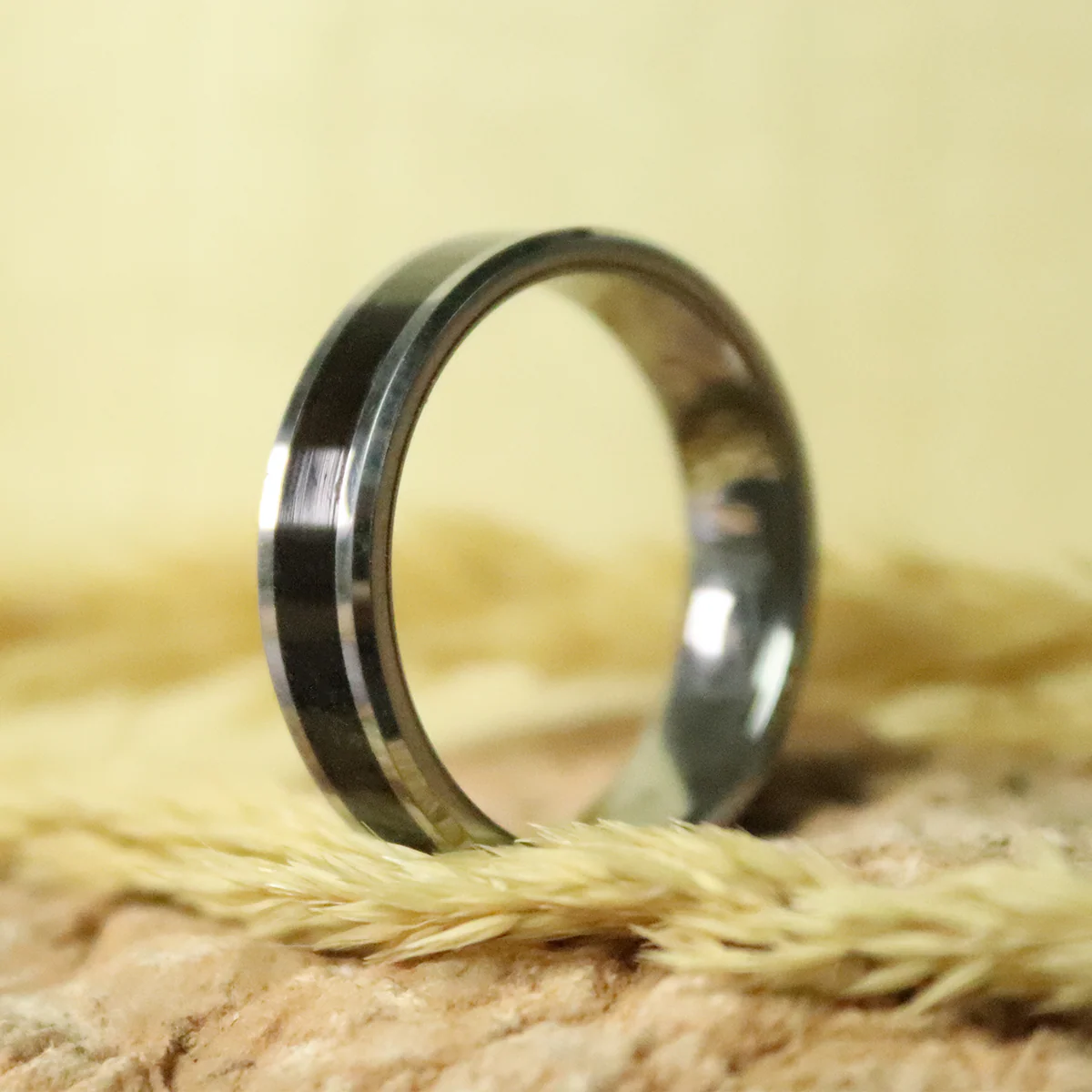 Rosewood Inlay Ring - Image 3