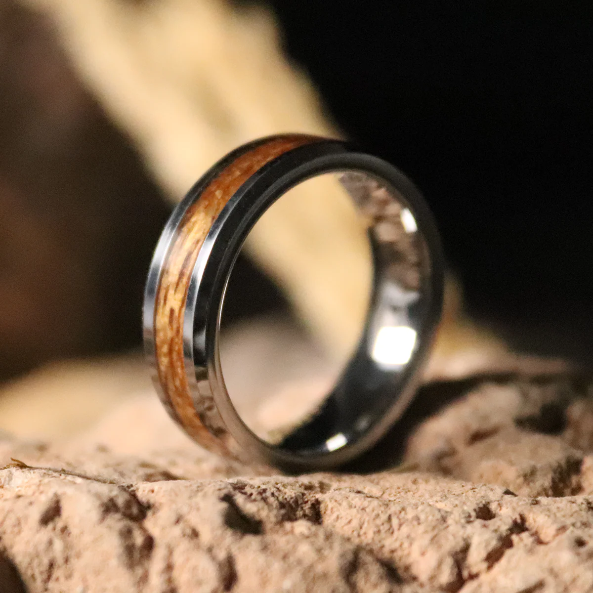 Teak Inlay Ring - Image 2
